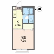 シェルマン東通の間取り画像