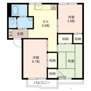 ブランシール安室の間取り画像