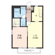 シェリールBの間取り画像