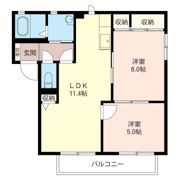 ウェスタリア21－Aの間取り画像
