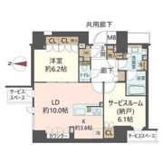 ジオ京都御池通の間取り画像