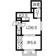 RENT北34条IIの間取り画像