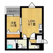 LE COCON 四日市Ⅹの間取り画像