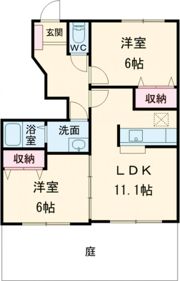 ポラリス栄の間取り画像