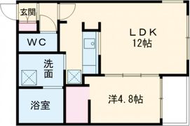 URBAN FLATS千歳(アーバンフラッツチトセ)の間取り画像