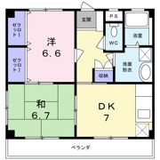 エステートSUGI Ⅱの間取り画像