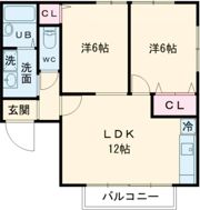 クラスティーナの間取り画像