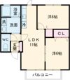 プランヴェールの間取り画像