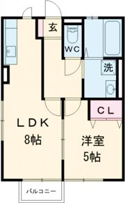 レトアKeiの間取り画像