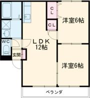 フルーレの間取り画像