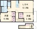 ハイムレトア飾東 C棟の間取り画像
