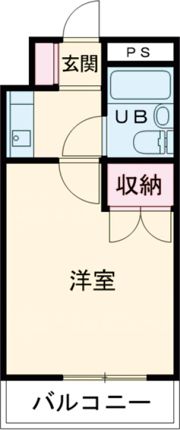 カレッジ北八代の間取り画像