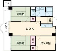 城西シティー彦和の間取り画像