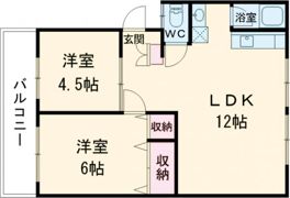ラトゥール広畑の間取り画像