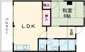 サウスステイツ姫路の間取り画像