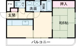 タカラハイツの間取り画像