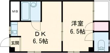 THE CITY砥堀の間取り画像