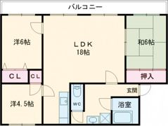 アルテハイム姫路の間取り画像