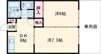 プチメゾン梅原の間取り画像