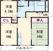 アルテハイム姫路の間取り画像