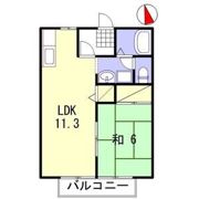 アルカンシェールの間取り画像