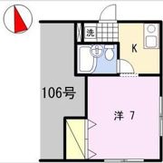 コーポ西中島の間取り画像