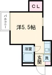 フローラル北平野の間取り画像