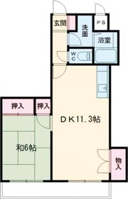 イーストアヴェニューの間取り画像