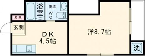 セントポーリアの間取り画像