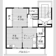 ビレッジハウス田町1号棟の間取り画像