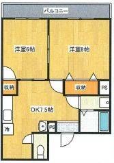 眞和ビルの間取り画像
