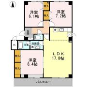 畠山マンションの間取り画像