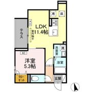 D'Bless横濱赤門通りの間取り画像