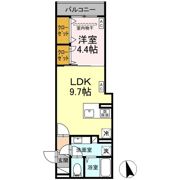 D'Bless横濱赤門通りの間取り画像