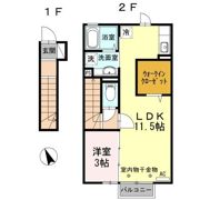 ウィルファーレ大町の間取り画像