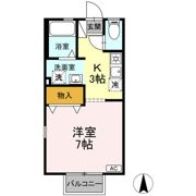 プリシェール平田 Aの間取り画像