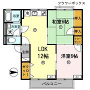 ティファニー21 A棟の間取り画像