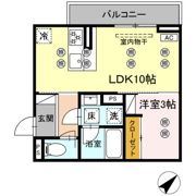 (仮称)ディアライズ旭通り B棟の間取り画像