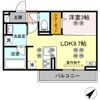 (仮称)ディアライズ旭通り B棟の間取り画像