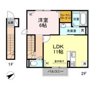 コスモ三萩野の間取り画像