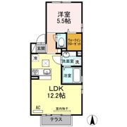 セゾン デ フィーユの間取り画像