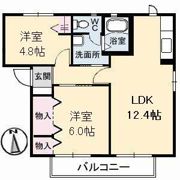 ルピナス御幸 B棟の間取り画像
