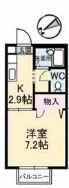 グレイスKの間取り画像