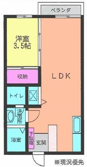 レジデンス座間の間取り画像