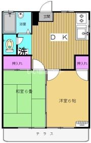 サクラハイツの間取り画像