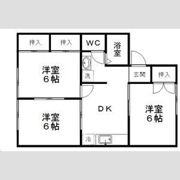 パレーシャル長命D棟の間取り画像
