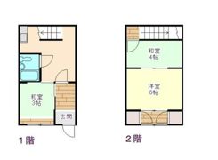 桜井貸戸建住宅の間取り画像