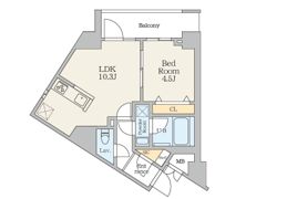 S-RESIDENCE曳舟berenzaの間取り画像