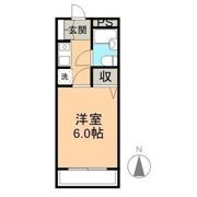 清城ハイツの間取り画像