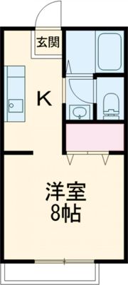 フロム・デン A棟の間取り画像